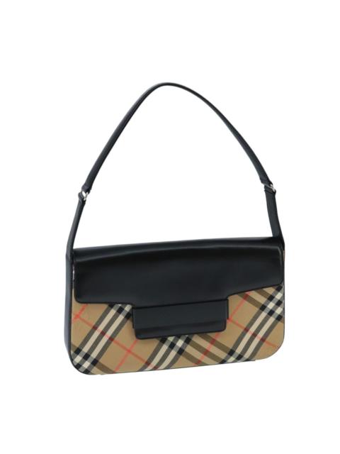 Burberry Burberry Nova Check Shoulder Bag Canvas Beige