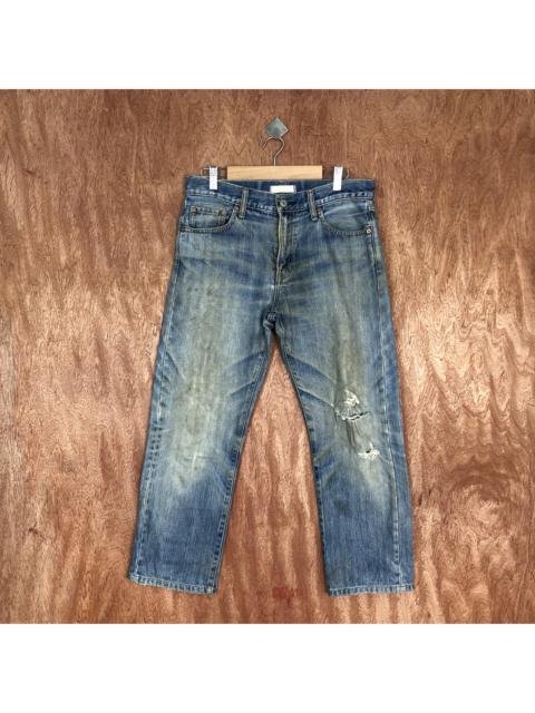 Other Designers Uniqlo - UJ Uniqlo Distressed Denim Pants