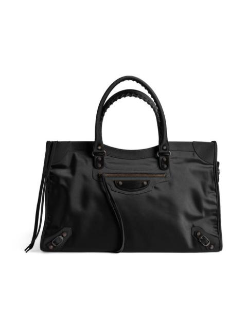 BALENCIAGA Men's Le City Bag Large in Black