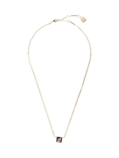 FENDI PENDANT NECKLACE "FF"