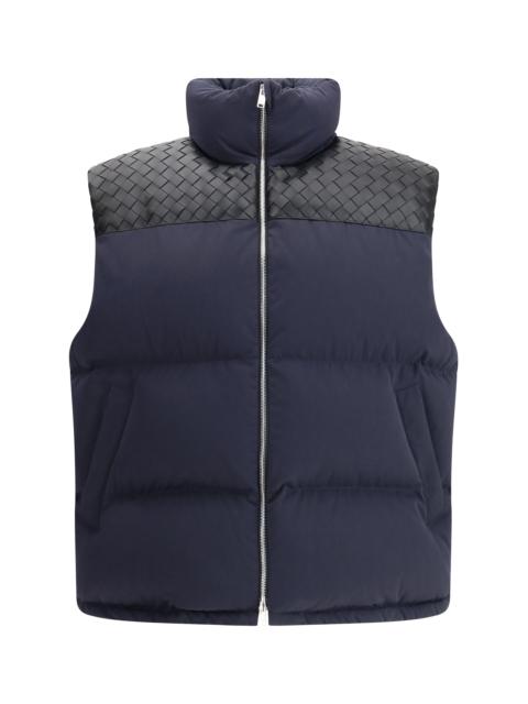 Bottega Veneta Bottega Veneta Men Padded Gilet In Organic Satin Poplin