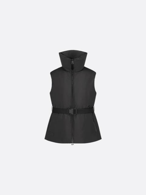 Dior Dior Alps "dioralps" Belted Sleeveless Down Jacket