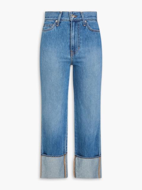 VERONICA BEARD Dylan high-rise straight-leg jeans