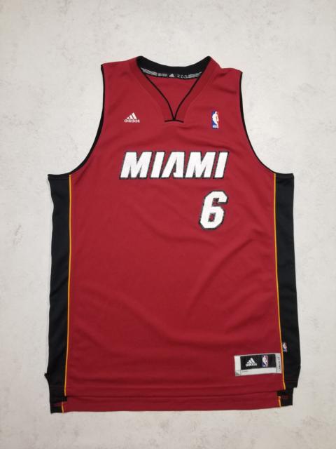 adidas LeBron James #6 Miami Heat Adidas Jersey Swingman