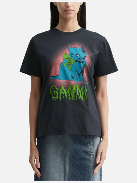 GANNI KITTY T-SHIRT