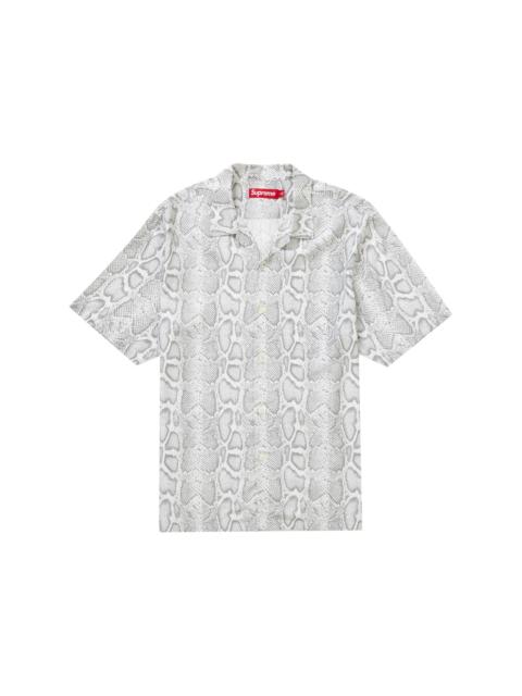 Supreme Supreme Snake S/S Shirt White