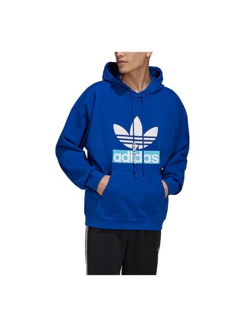 adidas adidas originals Big Trfl Logo Pattern Sports Blue H09353