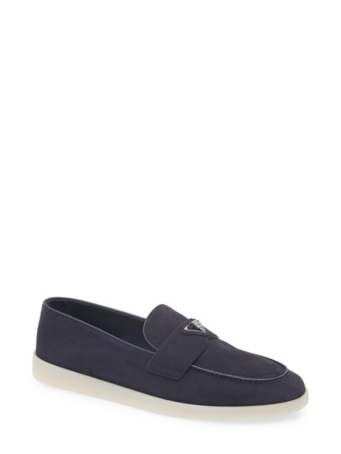 Prada Prada St. Tropez Loafer in Bleu at Nordstrom