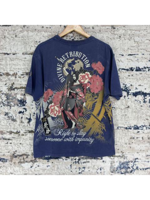 Other Designers Rare - Divine Retribution Geisha Sword Sukajan T-shirt