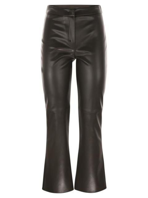 'S Max Mara S Maxmara Women Sublime - Coated Fabric Trousers