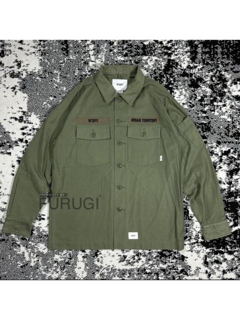 WTAPS WTAPS BUDS LS SHIRTS COTTON SATIN 2014 / LIMA | frgco | REVERSIBLE