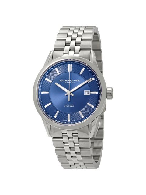 Other Designers Raymond Weil Freelancer Automatic Blue Dial Men's Watch 2731-ST-50001
