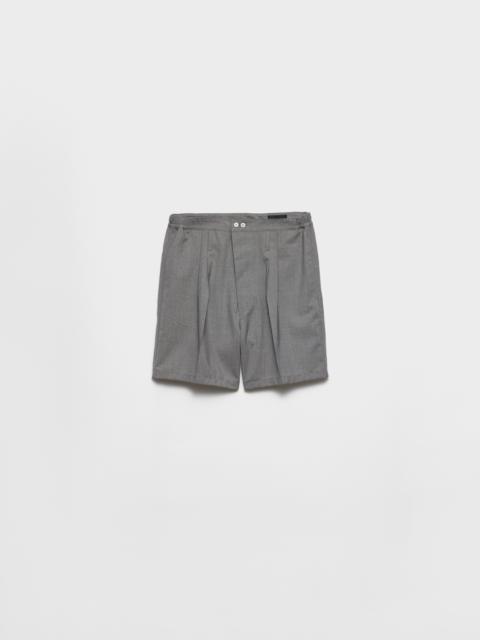 Prada Wool Bermudas