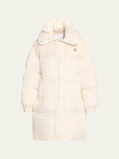 Moncler Verone 2 Snap-Front Puffer Jacket