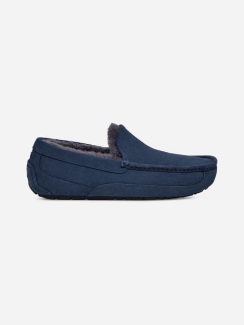 UGG ® Men's Ascot Sheepskin Slipper Loafers in Deep Ocean