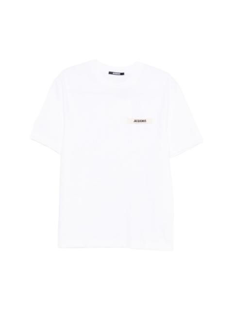 JACQUEMUS LE T-SHIRT GROS GRAIN T-SHIRT