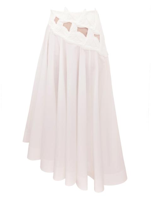 Zimmermann LUNA APPLIQUE MAXI SKIRT