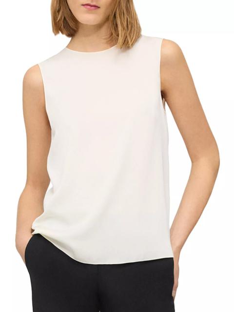 Silk Sleeveless Top