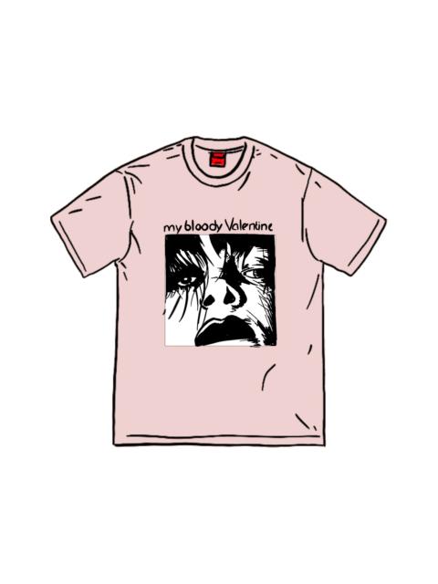 Supreme Supreme My Bloody Valentine Feed Me With Your Kiss Tee Heather Pink