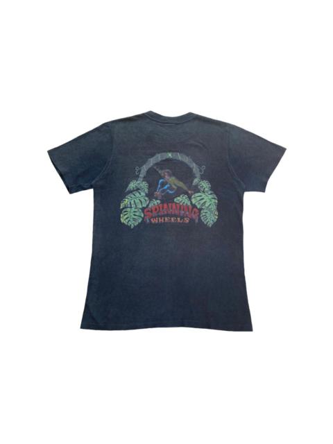 Other Designers Vintage 80s Skateboards Tshirt Spinning Wheels Hook Ups Fuct