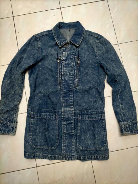 Other Designers Issey Miyake - Fete Asid Wash Denim Jacket