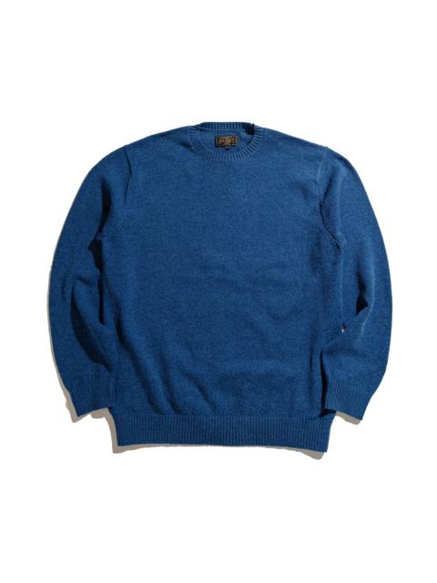 BEAMS PLUS Crew Lily 7G Blue