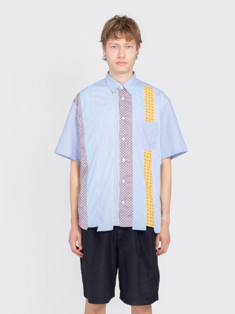 Comme des Garçons Homme Patchwork Short Sleeve Shirt