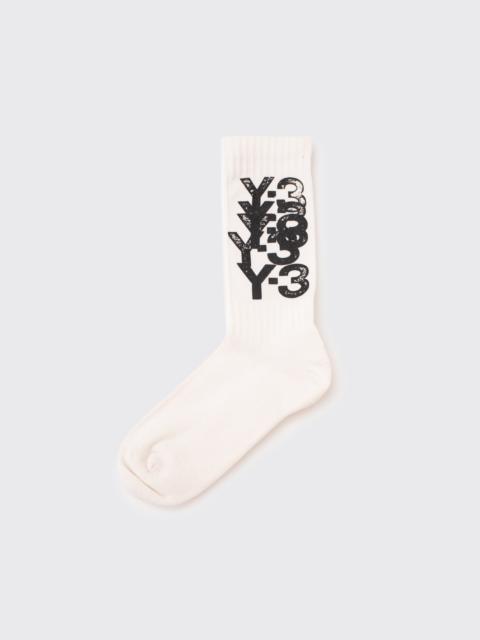 Y-3 Y-3 Graphic Crew Socks
