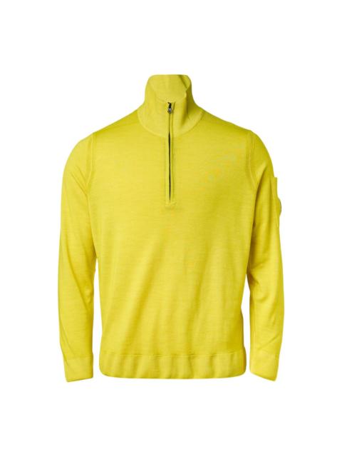 C.P. Company Merino Wool Half Zip Sweater