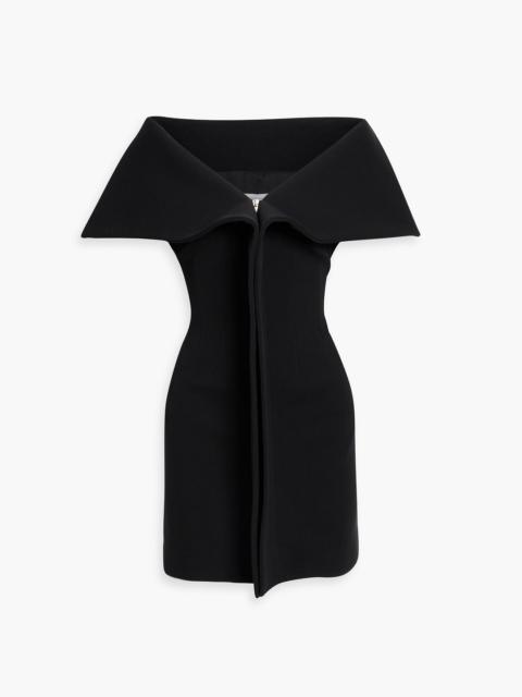 FERRAGAMO Twill mini dress