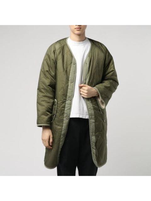 Other Designers Alpha Industries Japan Reversible Sherpa Quilted Long Jacket