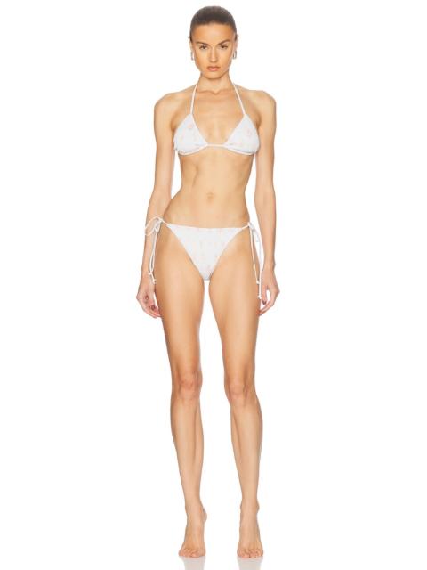 LoveShackFancy Saoirse Bikini Set