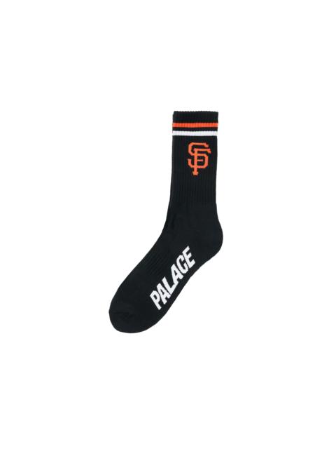 PALACE PALACE SAN FRANCISCO GIANTS SOCK BLACK