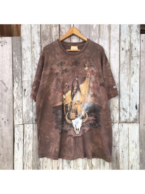 Other Designers Thrashed Faded Vintage The Mountain Tie Dye Tee