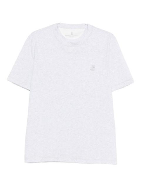 Brunello Cucinelli Brunello Cucinelli Men Logo Cotton T-Shirt