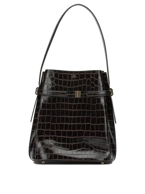 TOTEME Toteme Belted Small Shoulder Bag Dark Brown