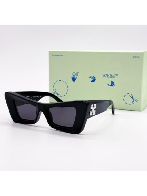 Off-White NEW OFF-WHITE ACCRA 007 BLACK CAT EYE WOMEN SUNGLASSES