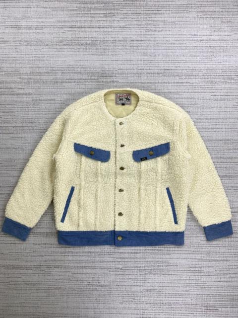 Other Designers Lee × Vintage - Vintage Lee Storm Rider Cropped Sherpa Jacket