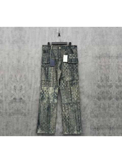 Louis Vuitton Louis Vuitton all-logo jeans