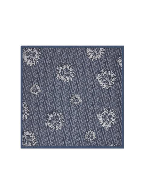 Dior Dior TEARS Dior Oblique Bandana Navy Blue/Light Gray
