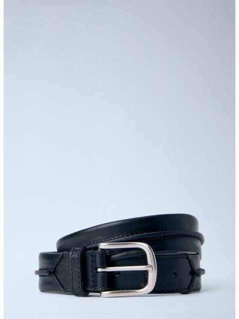 Dries Van Noten Dries Van Noten Men Embossead Seam Leather Belt