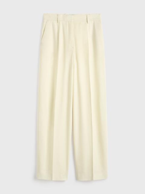 TOTEME Wide fluid trousers ecru