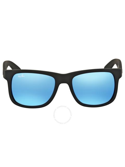 Ray-Ban Ray Ban Justin Color Mix Blue Mirror Square Men's Sunglasses RB4165 622/55 50