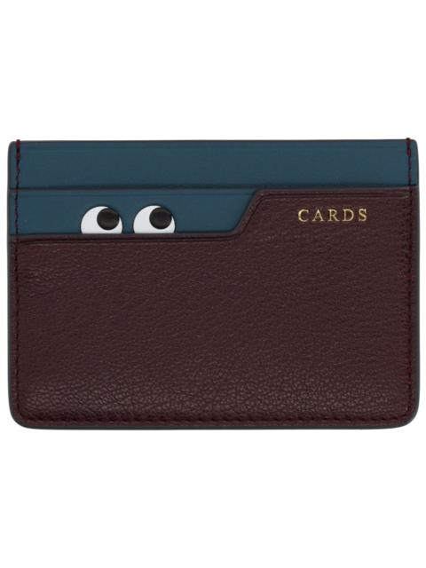 Anya Hindmarch PEEPING EYES LEATHER CARD CASE