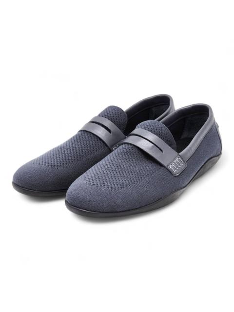 Other Designers Harrys Of London - Basel Knit Men's Loafers Charcoal US 11 EU 44 - New $495