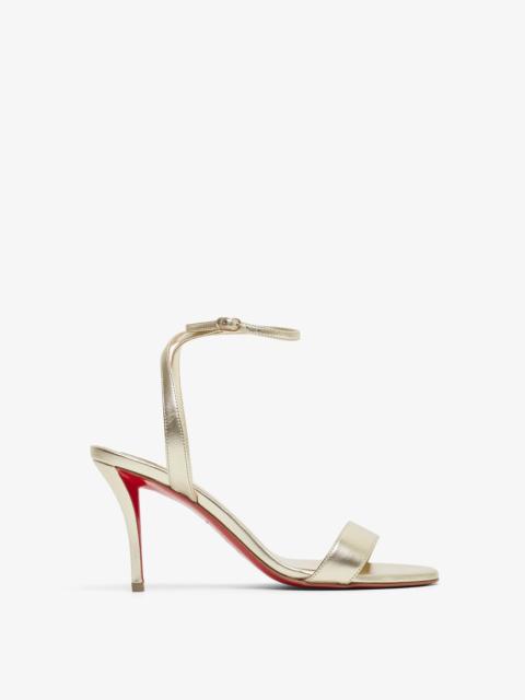 Christian Louboutin Miss Z 80 gold sandals