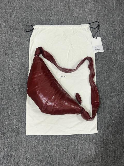Lemaire LEMAIRE: Brown Croissant Bag