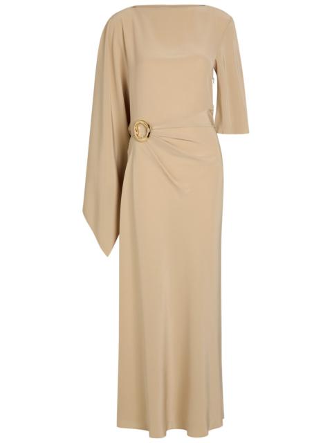 JOSEPH Joseph Joya Draped Satin-twill Maxi Dress