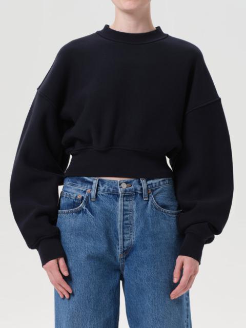 AGOLDE KIT SWEATSHIRT IN MIRAGE