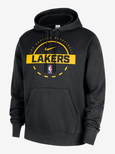 Nike Los Angeles Lakers Club Men's Nike NBA Practice Pullover Hoodie